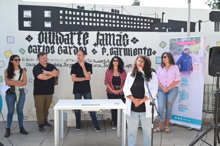 El OPISU firmó un convenio para reconstruir la memoria de los barrios Carlos Gardel y Presidente Sarmiento