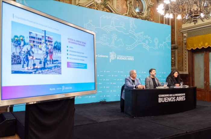 La Provincia anunció nuevas obras destinadas a barrios populares
