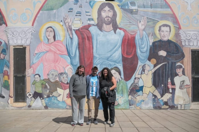 Barrios se reunió con referentes del barrio La Cárcova para planificar líneas de acción