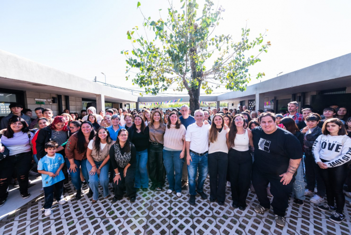 OPISU inauguró un nuevo espacio sociocomunitario en La Saladita