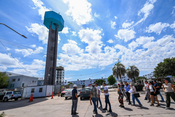 Avanza la reurbanización integral del barrio Presidente Sarmiento con obras de infraestructura y espacio público Avanza la reurbanización integral del barrio Presidente Sarmiento con obras de infraestructura y espacio público