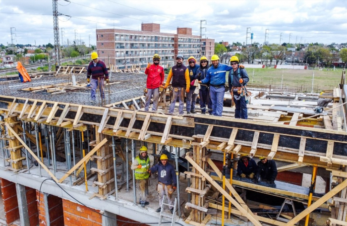 Avanza la construcción de 80 viviendas en La Matanza Avanza la construcción de 80 viviendas en La Matanza