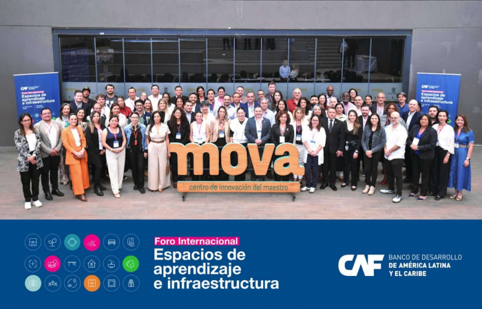 Barrios participó del Foro Internacional Espacios de Aprendizaje e Infraestructura