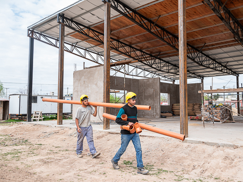 Avanza la construcción de un multiespacio