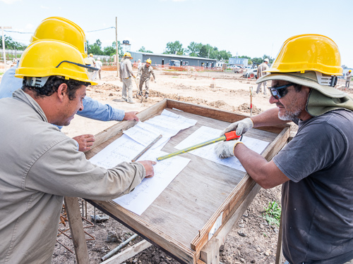 Avanza la construcción de un polo educativo en el barrio Once