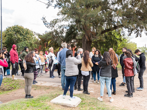 Barrios y autoridades municipales visitaron el predio donde se construirá un polo educativo