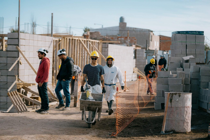 Continúan las obras en los barrios Tierras Argentinas, Evita y Más Barrios