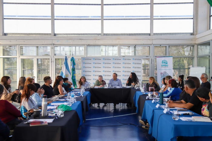 Barrios junto a autoridades encabezaron una jornada preparatoria camino a la Primera Jornada Provincial de Seguridad Ciudadana: 