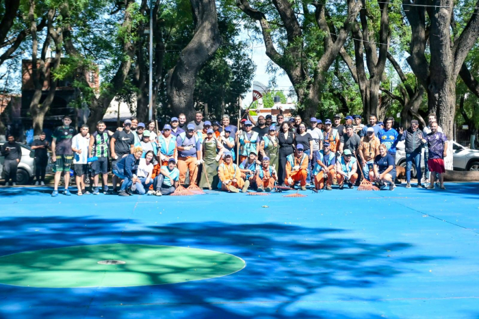 Mejoras en el Club Los Pinos del barrio BID Villegas Mejoras en el Club Los Pinos del barrio BID Villegas