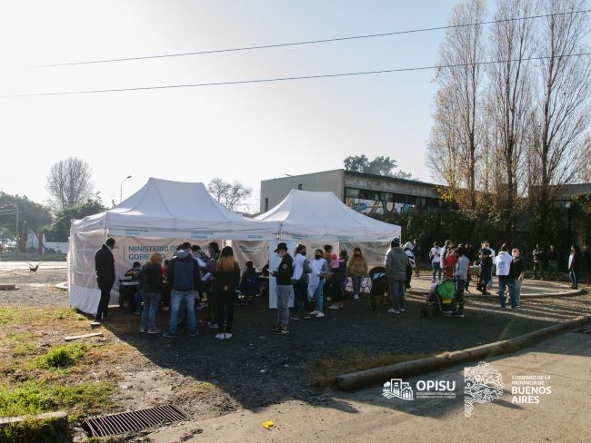 Operativo interministerial en La Cava de San Isidro