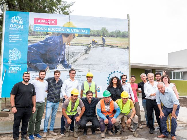 Obras en Tapalqué