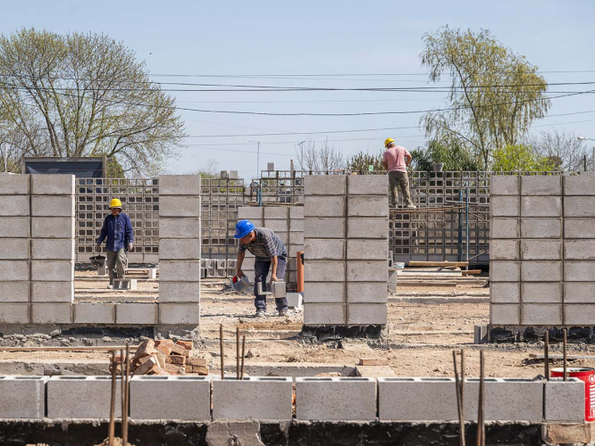 Construcción de polideportivo para el Club Defensores de Punta Lara