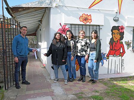 Barrios y Álvarez inauguraron un espacio de primera infancia en Villa Porá