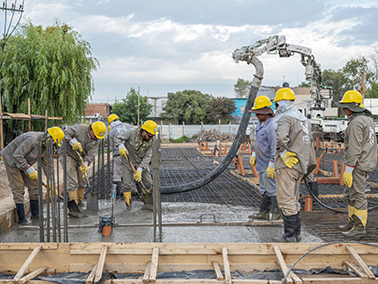 Construcción de complejo de viviendas en Villa Itatí