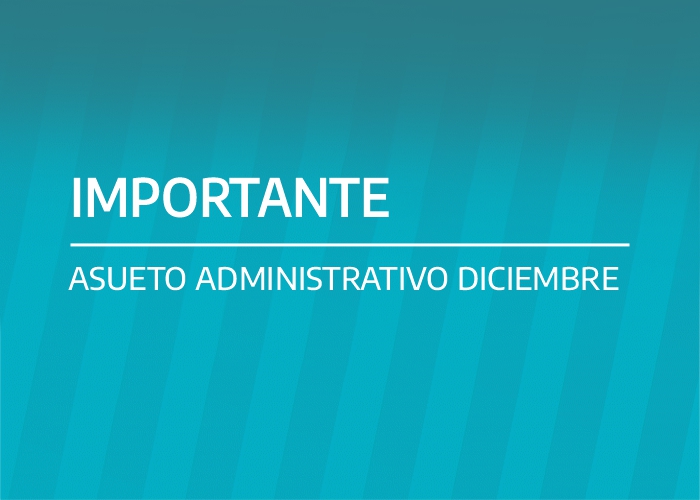 ASUETO ADMINISTRATIVO