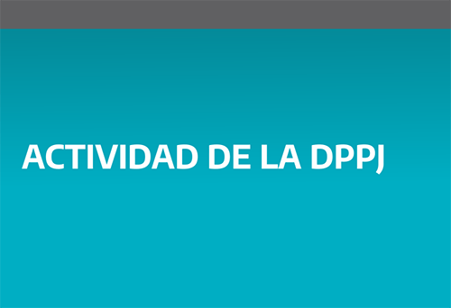 Actividad de la Dirección Provincial de Personas Jurídicas