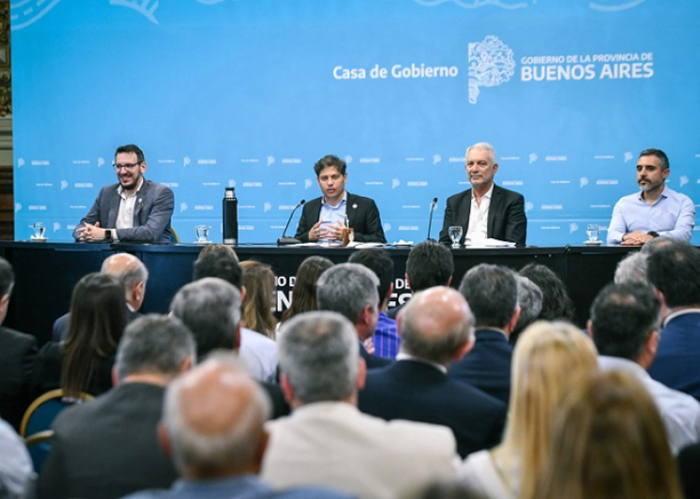 El acto se desarrolló en el Salón Dorado de la Casa de Gobierno.