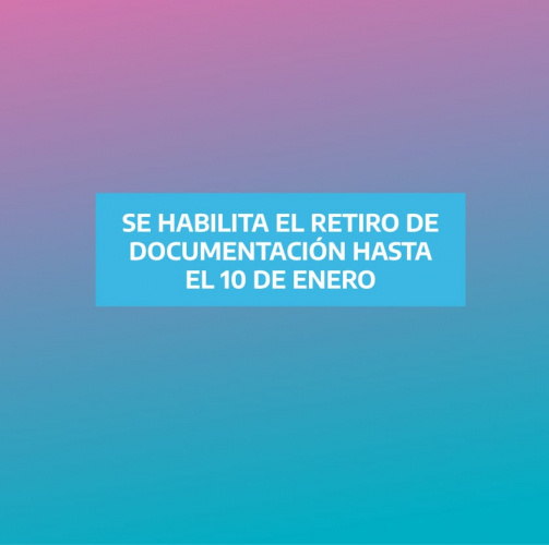 La Sede Central de Personas Jurídicas abrirá desde el jueves 2 al viernes 10 de enero de 2025, de 8:30 a 12:30