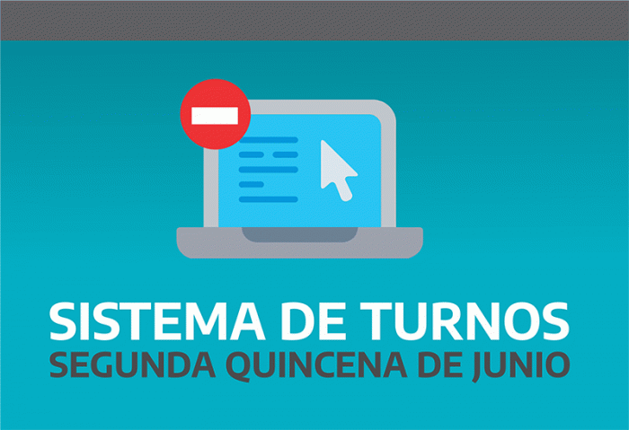 La DPPJ comunica que se han cubierto todos los cupos de turnos previstos para la segunda quincena del mes de Junio en Mesa de En