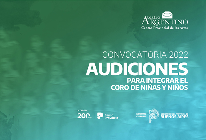 Audiciones Coro de Niñas y Niños 2022