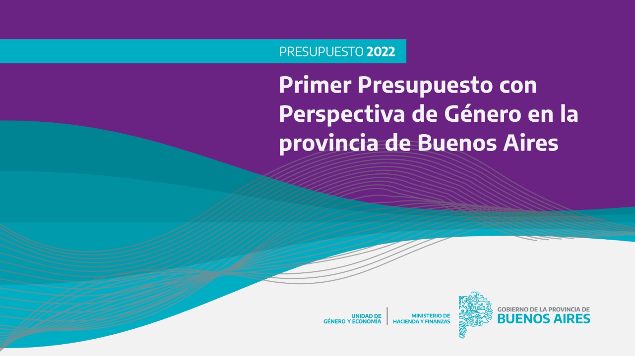 Primer Presupuesto con Perspectiva de Género en la provincia de Buenos Aires