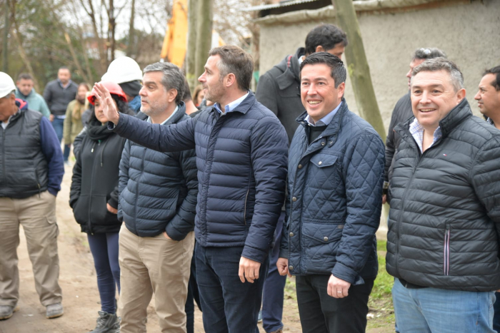 Avanzan las obras en el canal Agustoni de Pilar