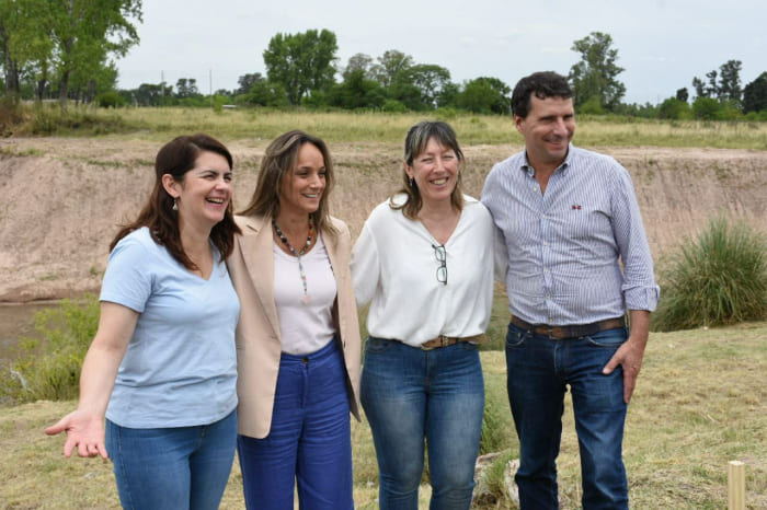 Comenzó el plan de reforestación del Río Reconquista