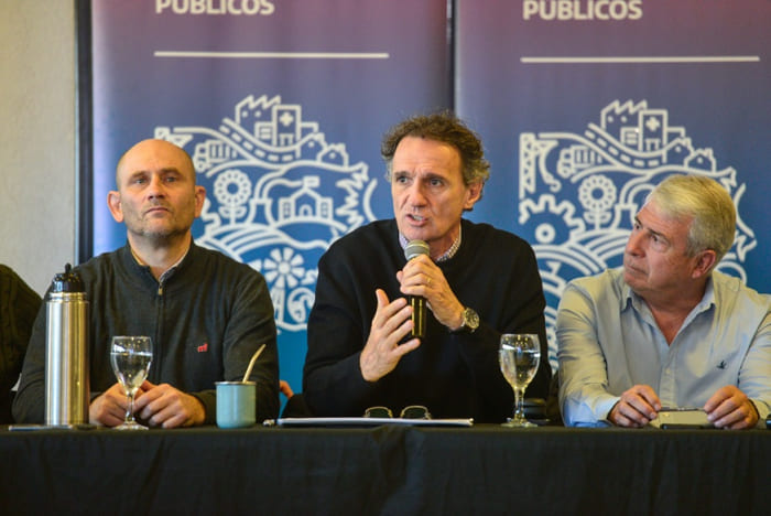 Katopodis presentó los avances de la licitación de la cuenca del río Salado