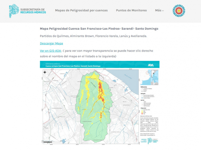 Mapas de Peligrosidad