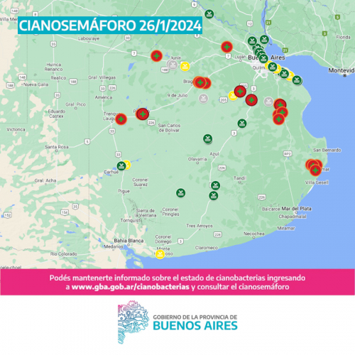 Ante el aumento de la temperatura que se registra en gran parte de la Provincia la aparición de las mismas crece.