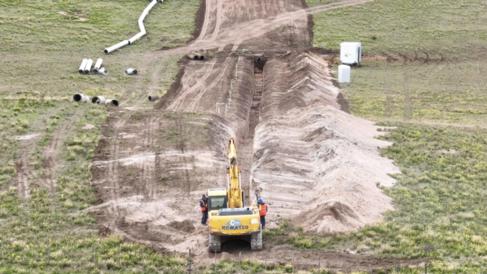 Bahía Blanca: avanza la obra en el Dique Paso de las Piedras - Planta Grünbein