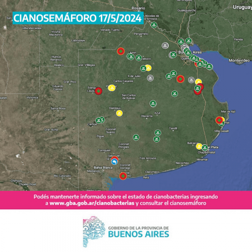 Dos municipios continúan con alerta roja por cianobacterias