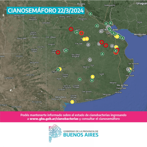 5 municipios mantienen Alerta Roja por cianobacterias