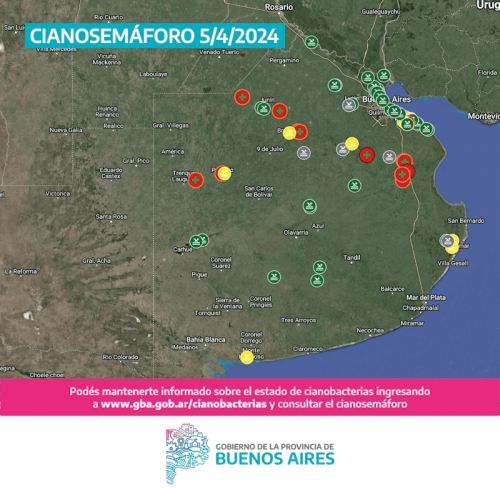 10 municipios mantienen bandera sanitaria por cianobacterias