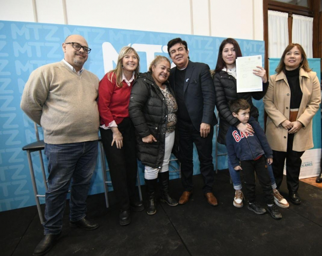 SE REALIZÓ UNA NUEVA ENTREGA DE ACTAS EN LA MATANZA