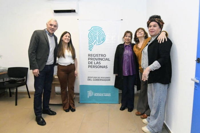 Se inauguró la nueva delegación descentralizada del Registro de las Personas en Berisso ubicada en Ruta 11 y 44. 