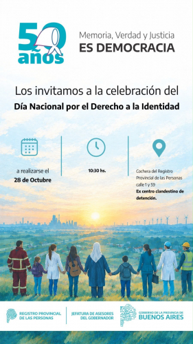 EL REGISTRO CONMEMORA EL DÍA NACIONAL POR EL DERECHO A LA IDENTIDAD