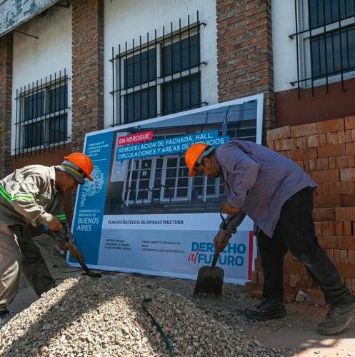 obras de salud en Almirante Brown