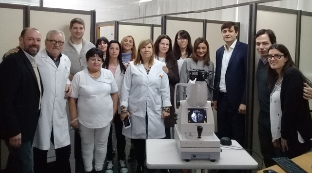 El hospital San Martín sumó un nuevo equipo para prevenir la ceguera por diabetes
