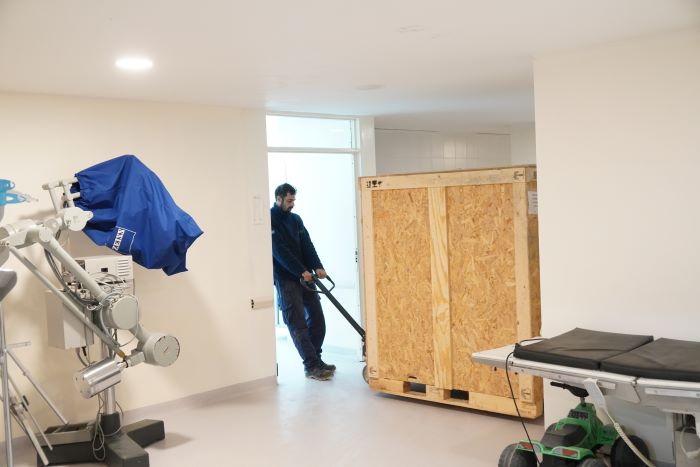 La Provincia incorporó un nuevo angiógrafo en el Hospital Penna