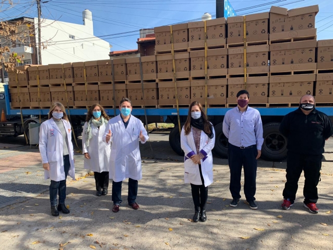 La llegada de camas de UTI al hospital Evita de Lanús