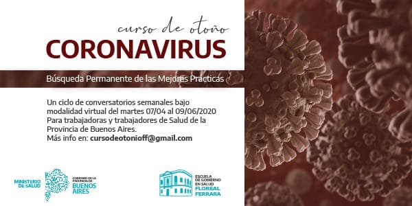 “Coronavirus: Búsqueda Permanente de las Mejores Prácticas”