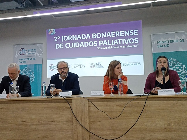 La apertura de la jornada en la UNLP.