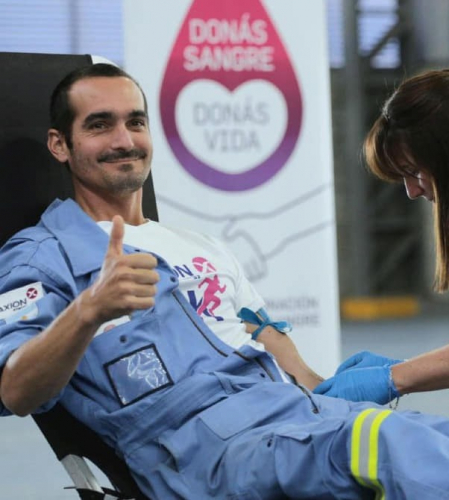 La Provincia convoca a donar sangre.