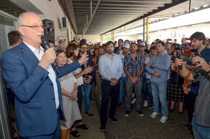 Bienvenida al nuevo ministro