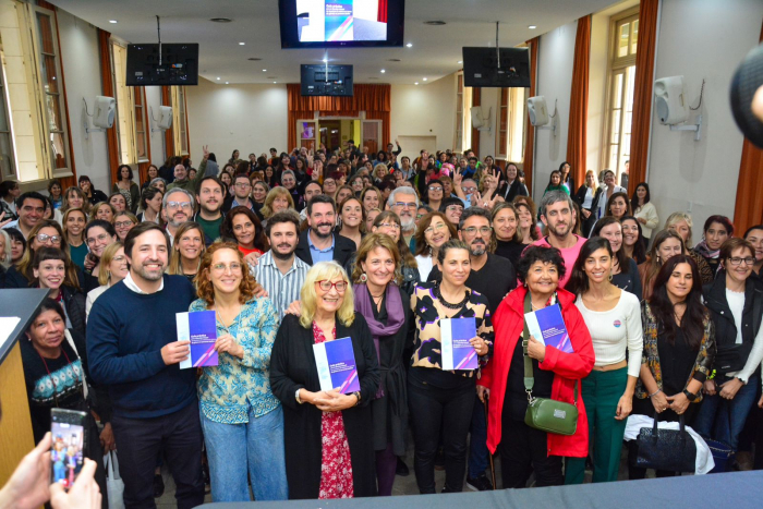 La presentación de la Guía en el hospital El Dique.