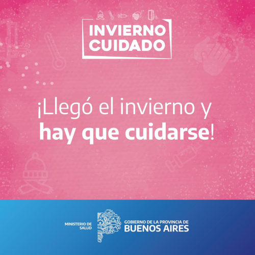 La campaña brinda todas las recomendaciones para un invierno saludable. 