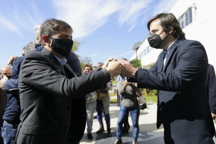 Kicillof y Kreplak  hoy en la UNAJ