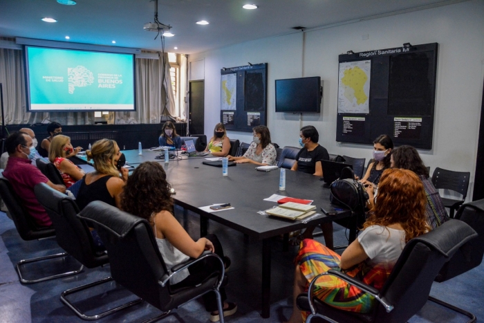 La reunión de esta mañana en la Sala de Situación