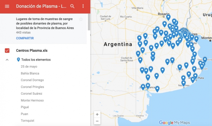 La Provincia de Buenos Aires suma herramientas para facilitar la donación de plasma